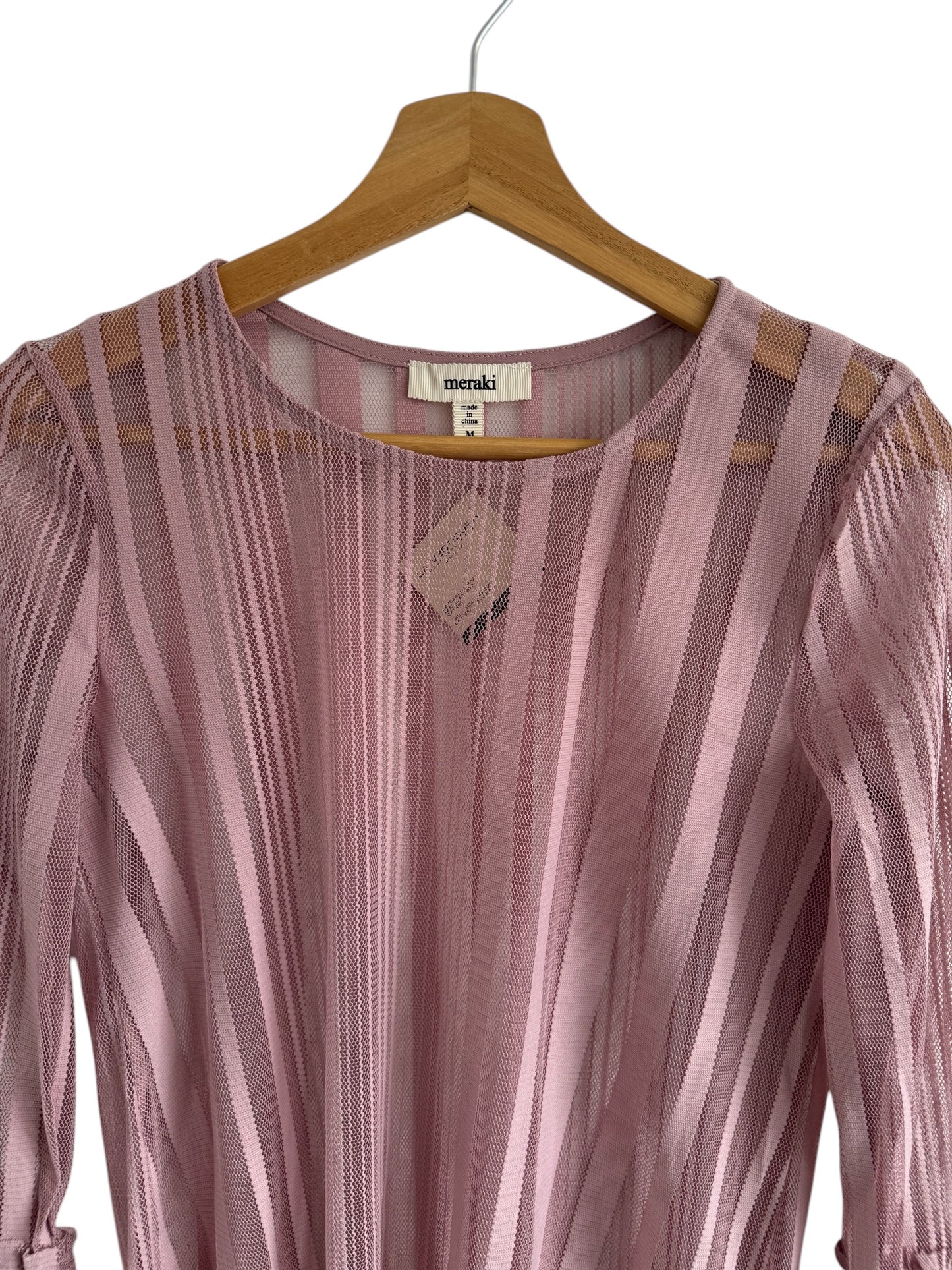 Blusa formal en velo