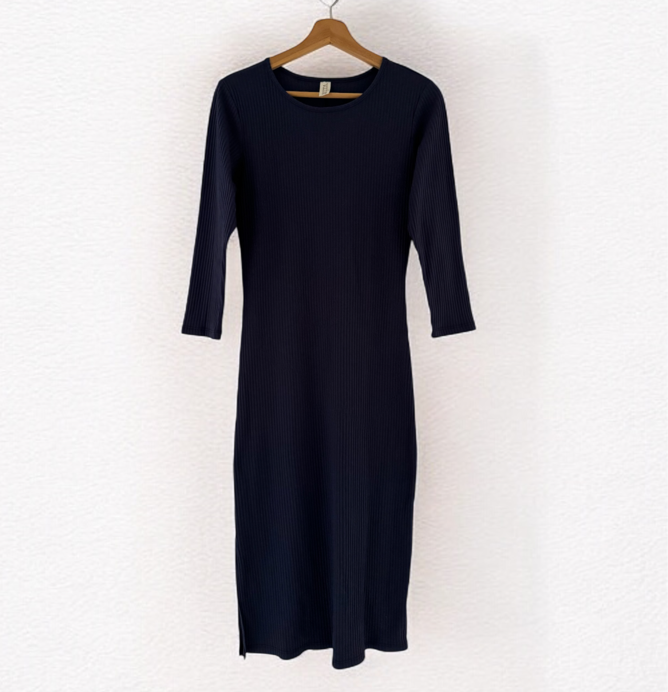 Vestido acanalado