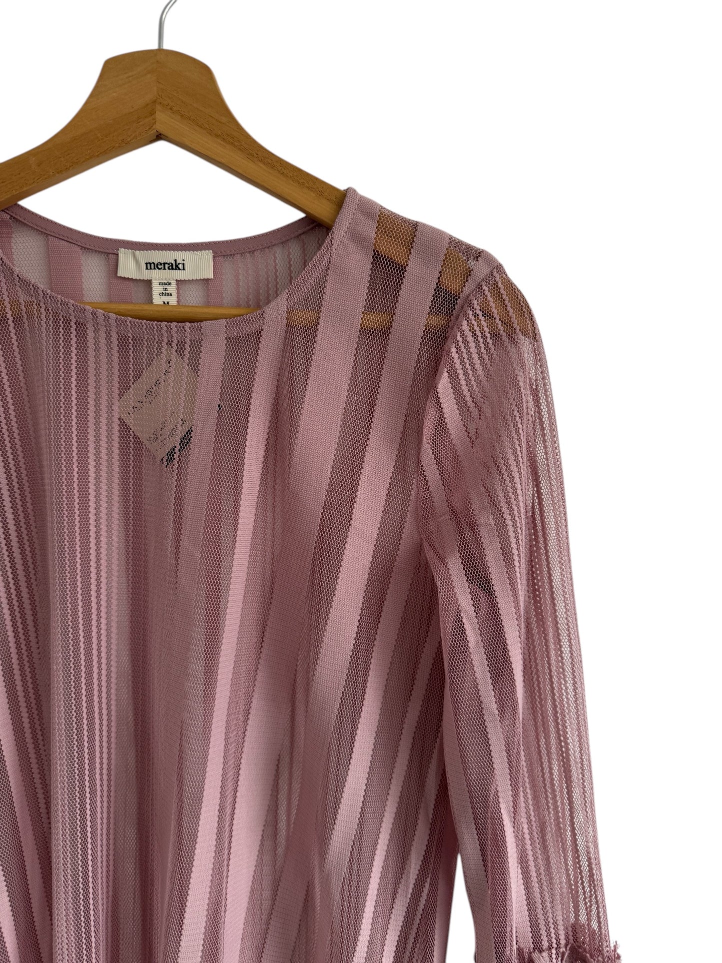 Blusa formal en velo