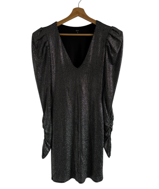 Vestido corto brillante