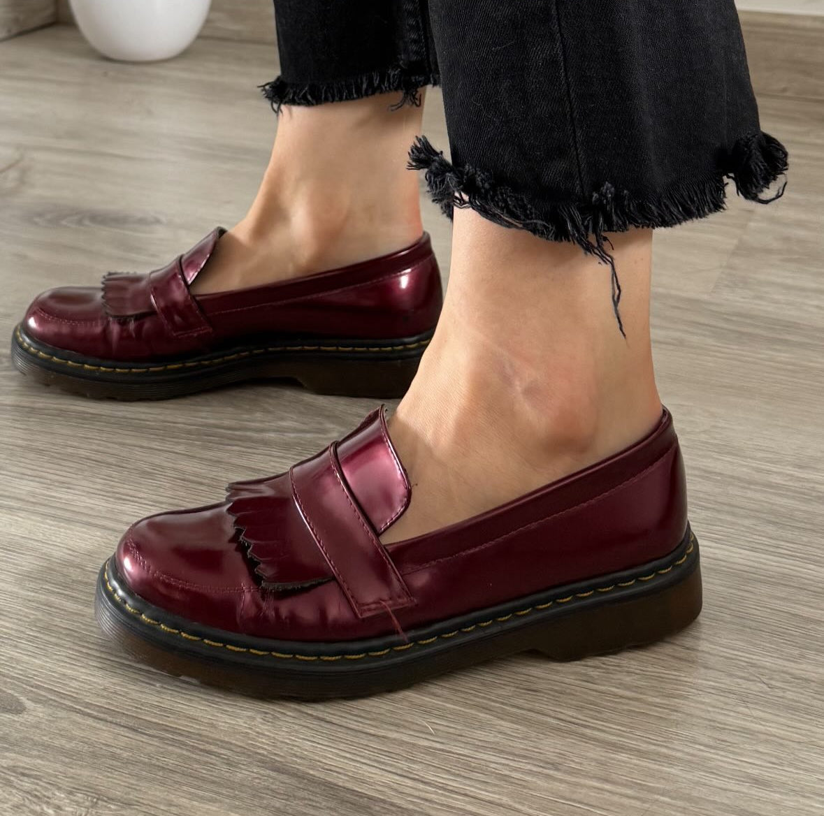Mocasines en cuero