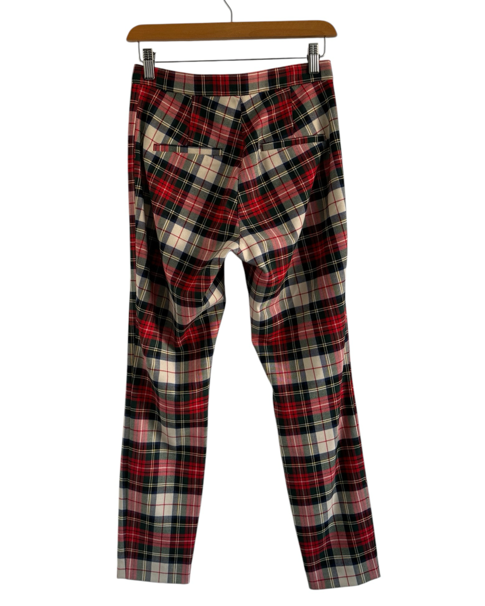 Pantalón estampado cuadros