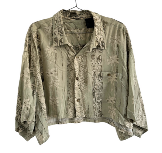 Camisa cropped