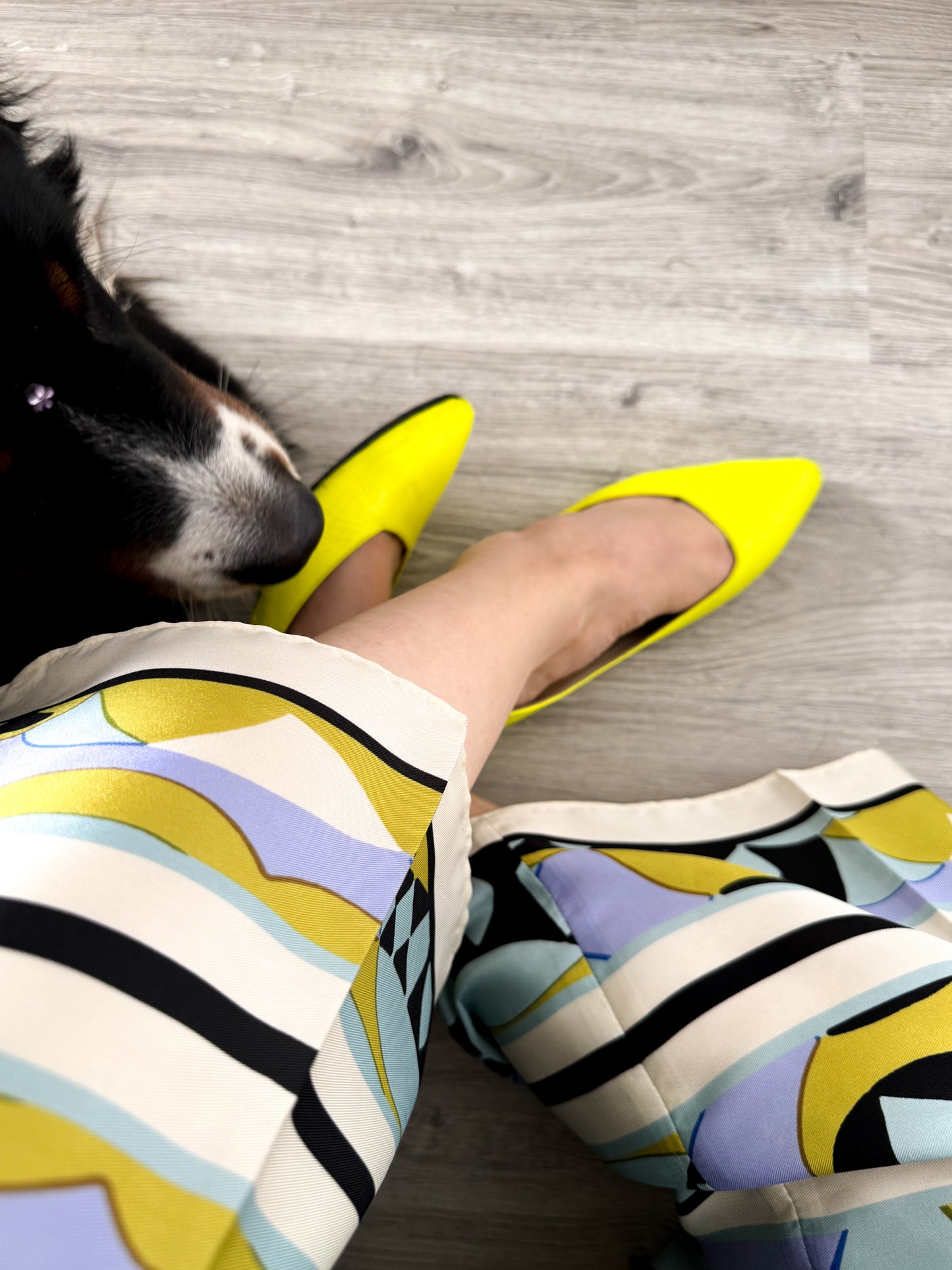 Midi heels en cuero