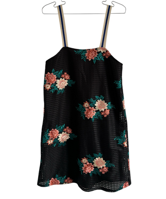 Vestido de tiras floral