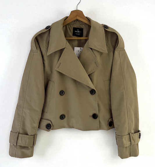 TRENCH CORTO