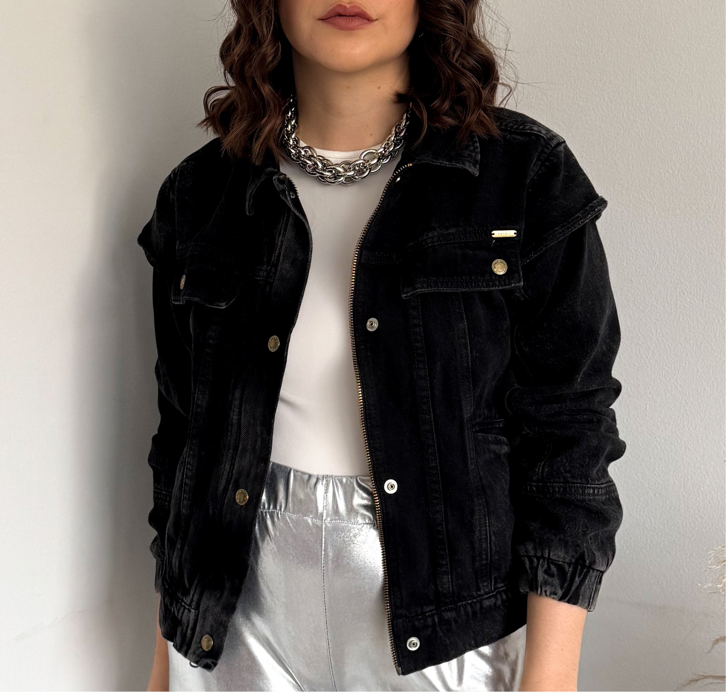 BOMBER DENIM