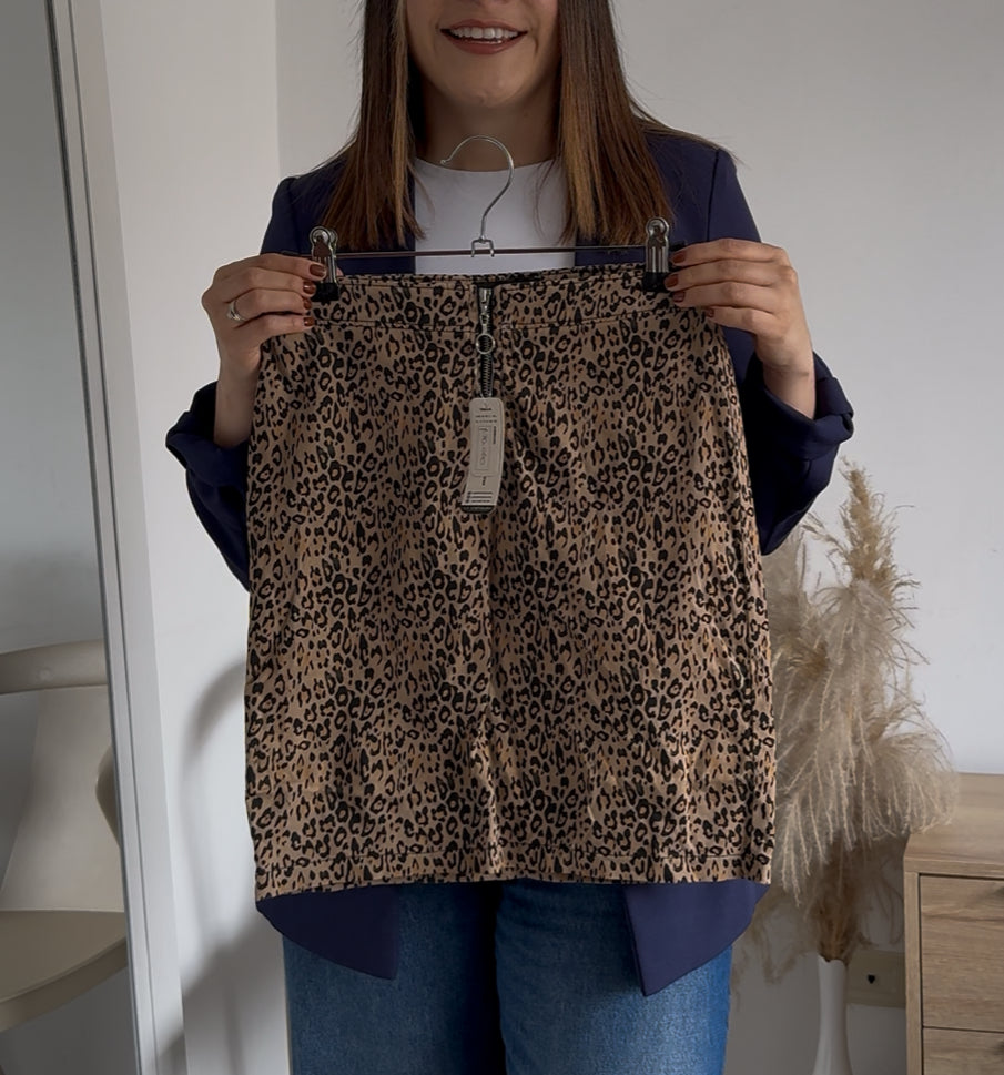 Mini Falda Print