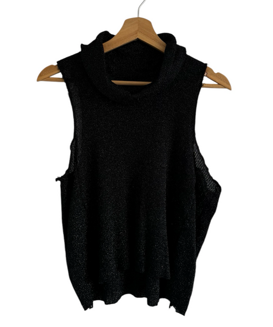 Blusa tejido brillante