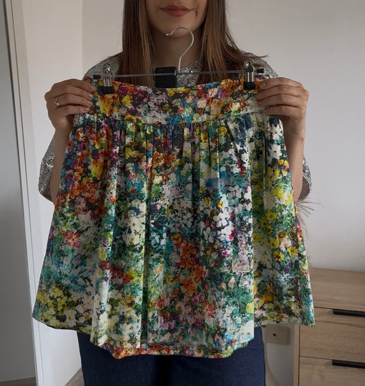 MINI FALDA FLORAL