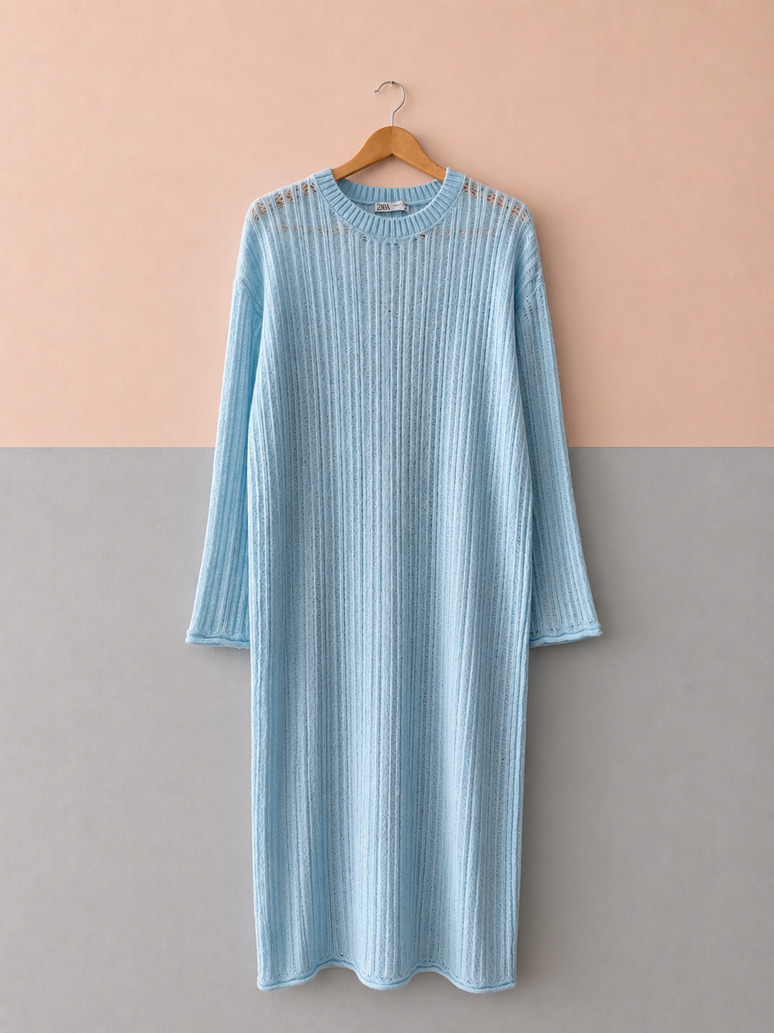 VESTIDO CELESTE