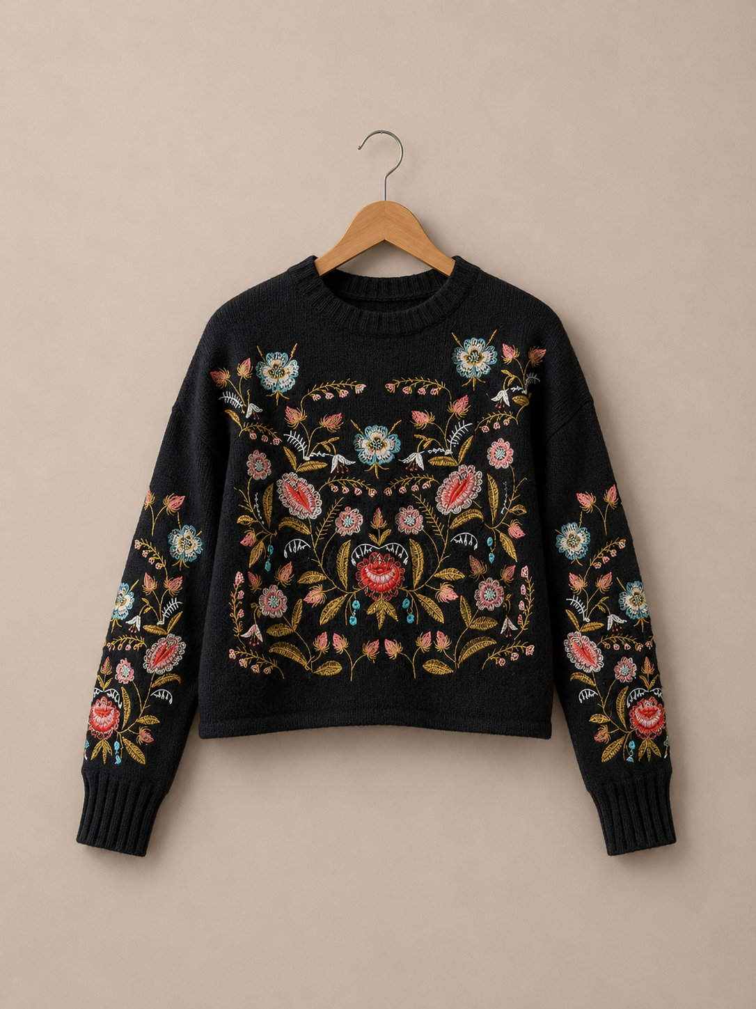 SUÉTER FLORAL