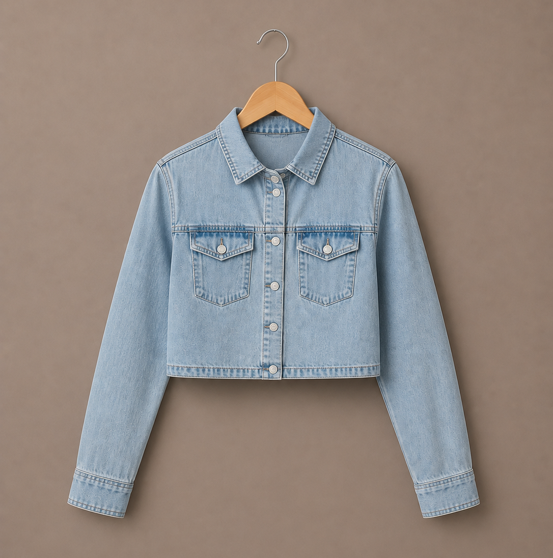 DENIM CROP