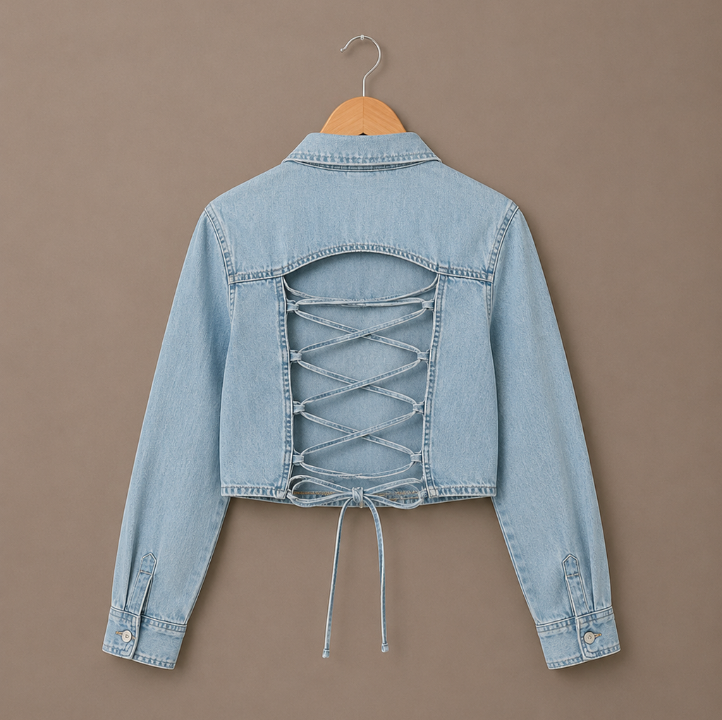 DENIM CROP