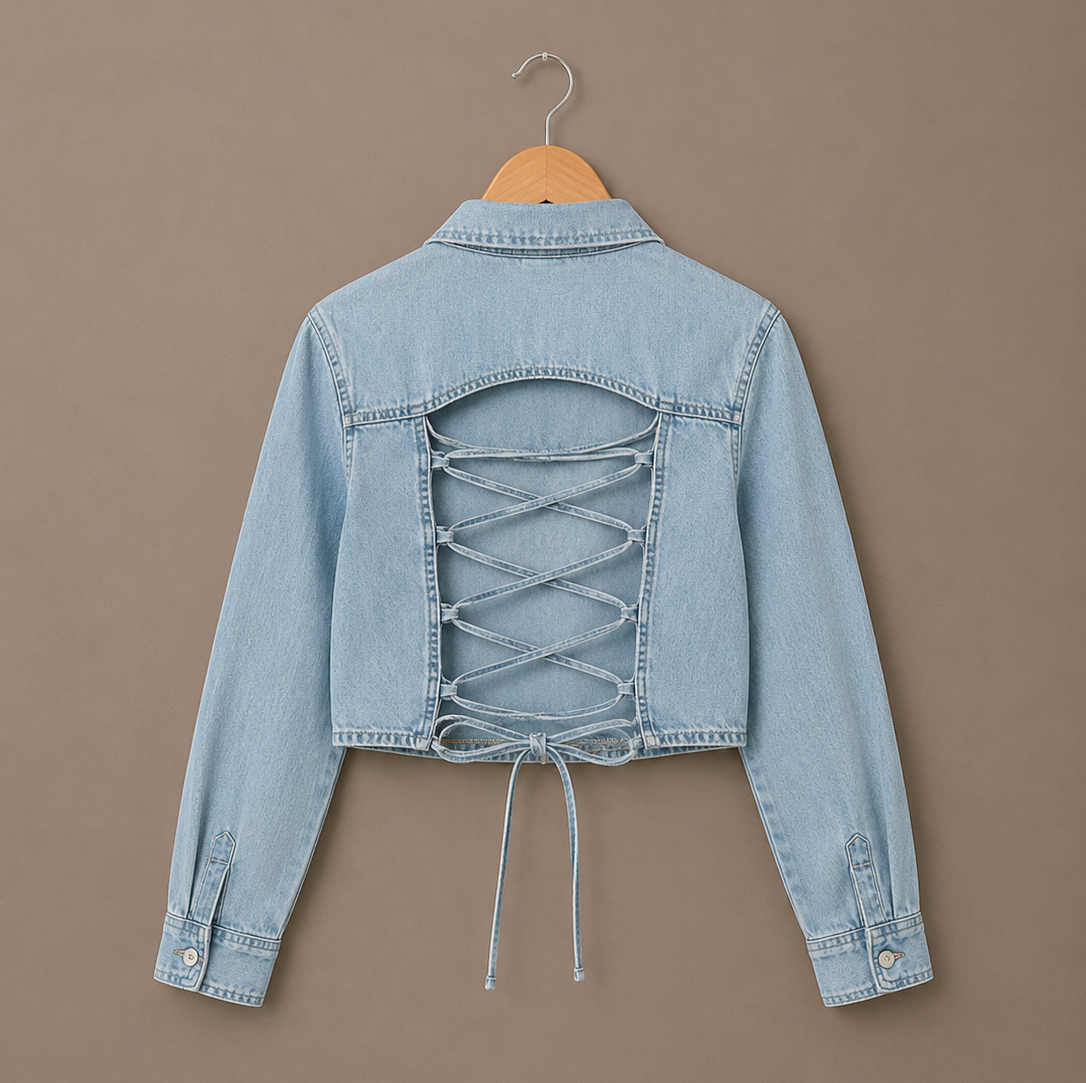 DENIM CROP