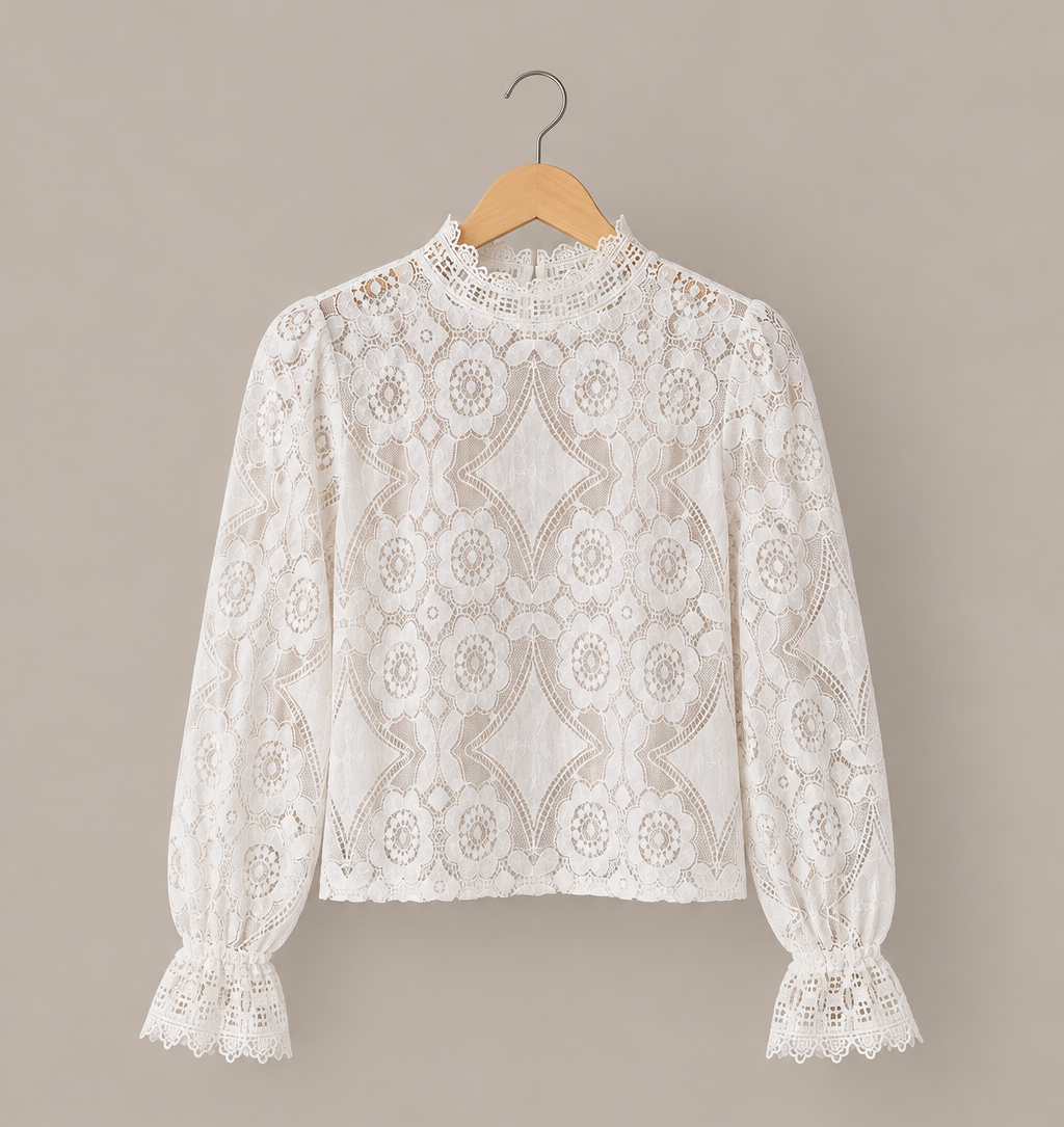 BLUSA ENCAJE